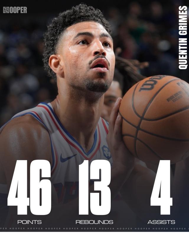 世俱杯-独行侠弃将轰46分生涯新高 离队后已两次拿到40+